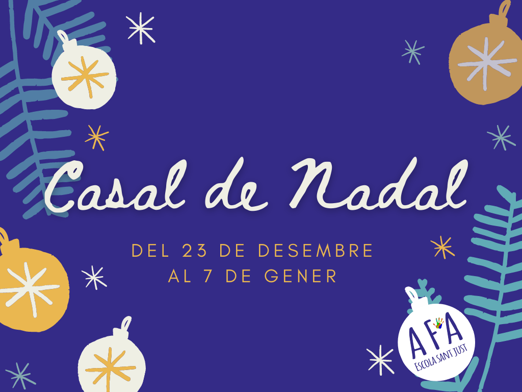 🎄Casal de Nadal: inscripcions obertes!