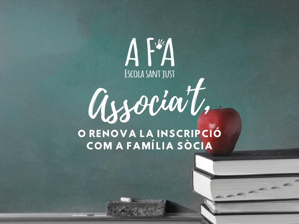 Associa’t o renova la teva inscripció