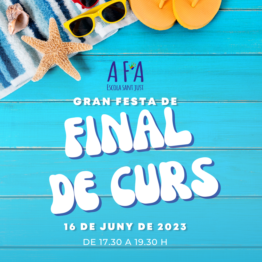 Festa de final de curs 2024!